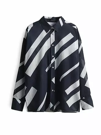 OPUS | Bluse FENLO STRIPE | dunkelblau